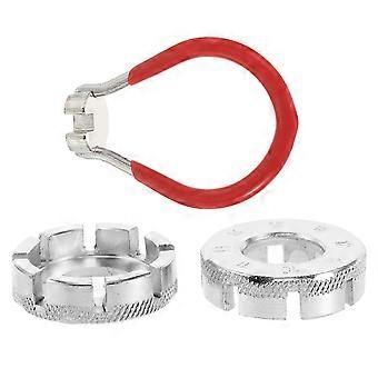 Bicycle Spoke Wrench Set, 3-Piece Durable Wheel Tension Adjustment Tool
