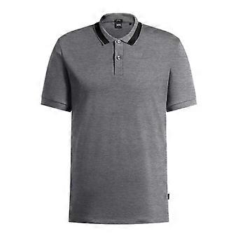 Boss Mens Melange Regular Polo Shirt