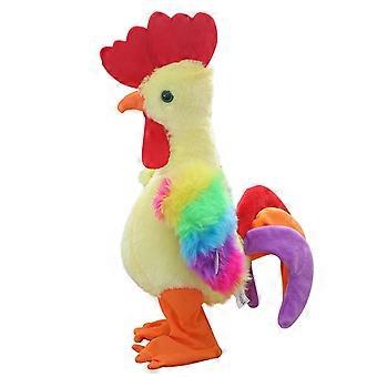 Electronic Interactive Plush Rooster Toy, Sings Dances, Fun Gift for Kids