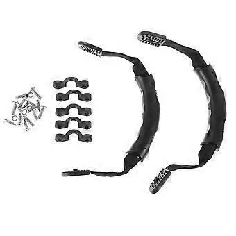 Kit di fibbie nere per kayak, set di maniglie per canoa per il trasporto, 1 set, materiale resistente
