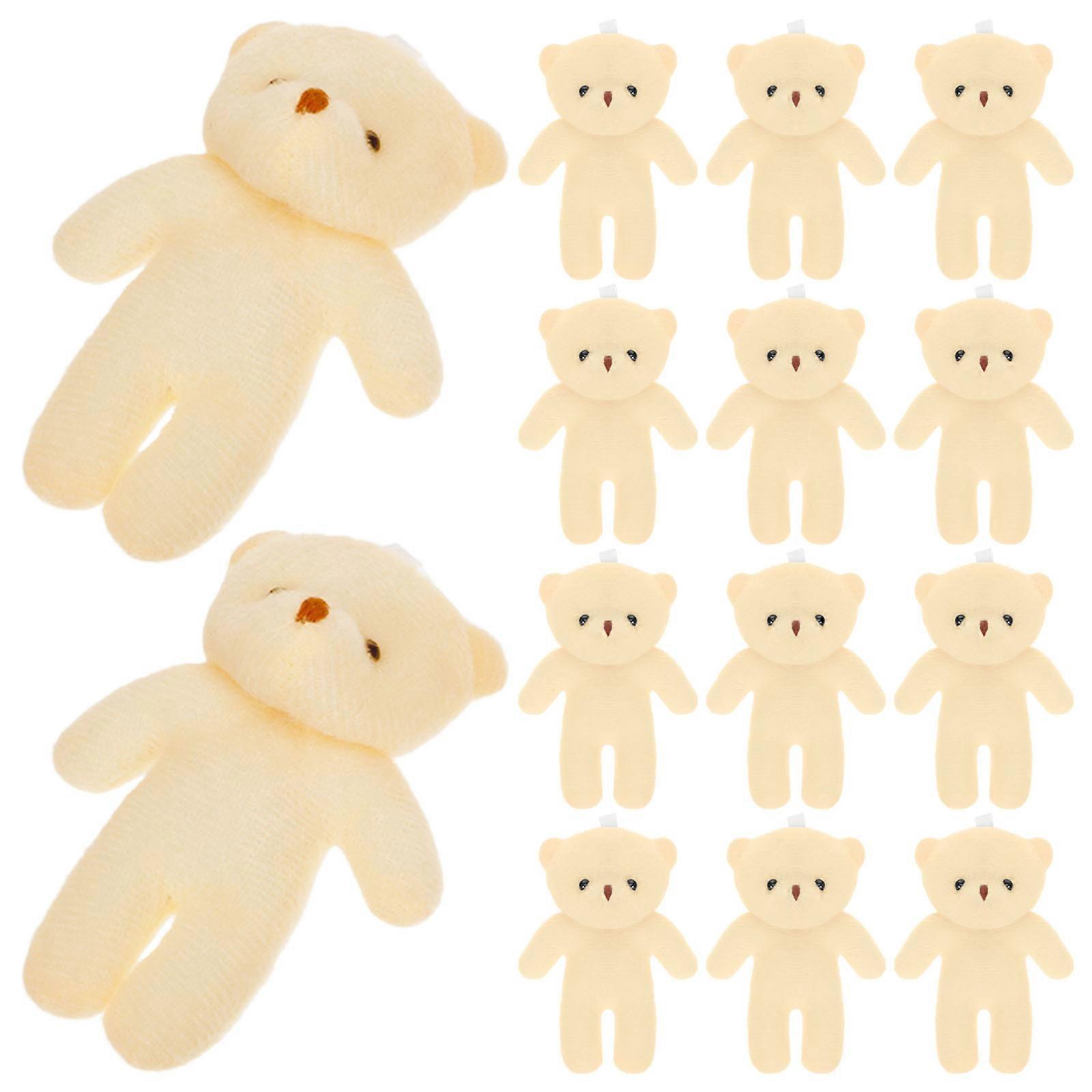 18Pcs Decorative Bear Figurines Adorable Tiny Bears Multi-function Bear Decors