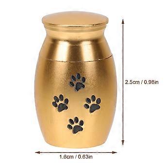 Memorial Pet Cinerary Jar Stainless for Storage