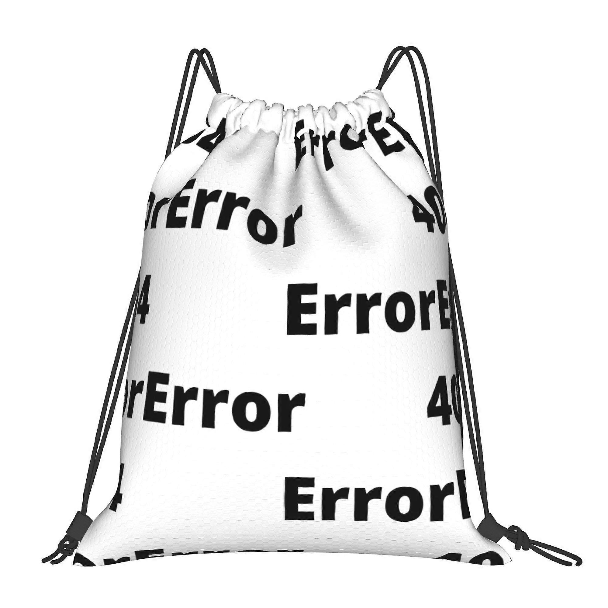 Drawstring Backpack Not Found - Error 404-Cqazw
