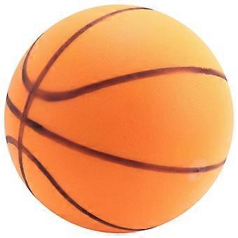 Stille basketbal dribbelen binnen, indoor training schuimbal