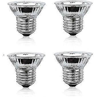 Lampadina della lampada di calore della tartaruga 6pc, Uva Uvb 75W E27 Reptile Lampadina alogena a spettro completo