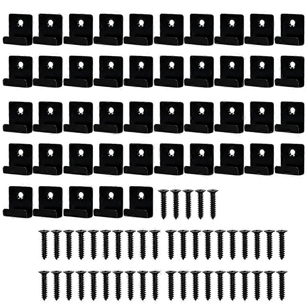 45 Pcs Composite Decking Clips for Decking Fixings with Screws for Easy Installation