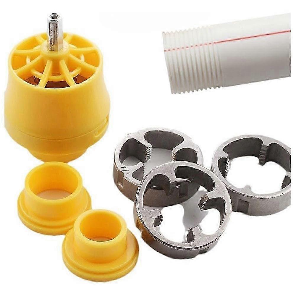 PVC Thread Maker Tool compatible with Electric Drill,Electric Drill PVC Thread Maker Tool,Pipe Threader Plumbing Tool,Maker Tool compatible with