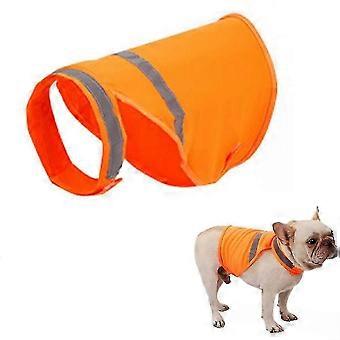 Hundejacke Hohe Sichtbarkeit Sicherheit reflektierende Hundeweste für kleine mittelgroße Hunde