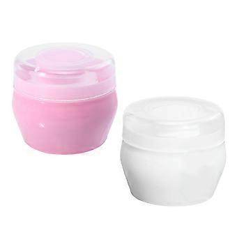 Baby Powder Puff Container for Makeup Use with 4Sets of Puff Cases