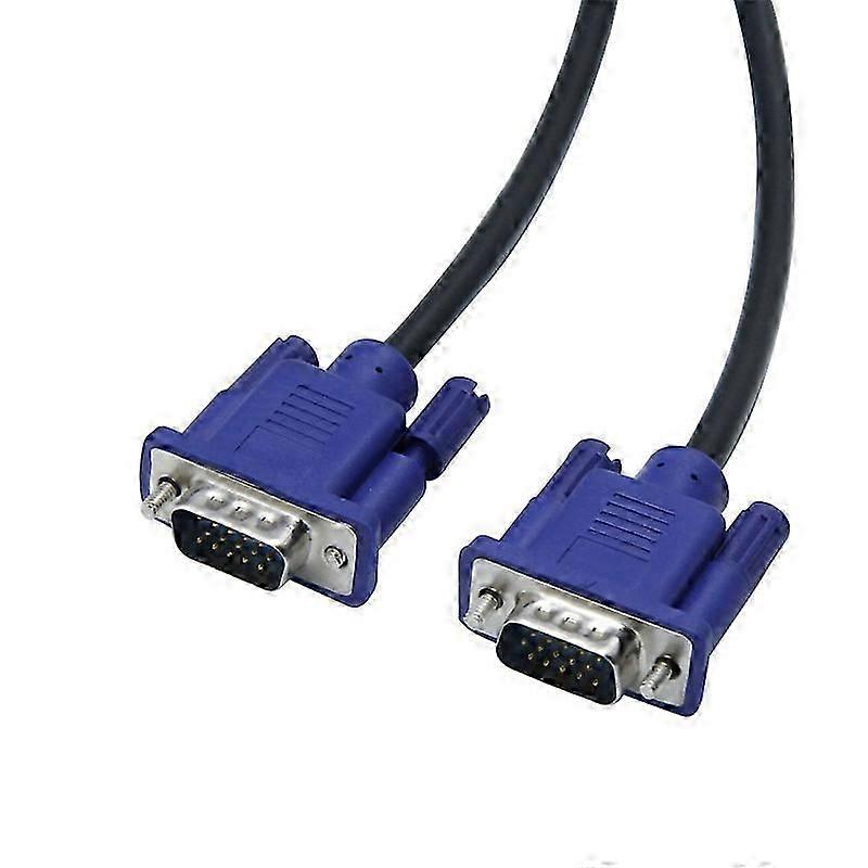 VGA cable 3+2 desktop computer TV display cable 1.5 meters