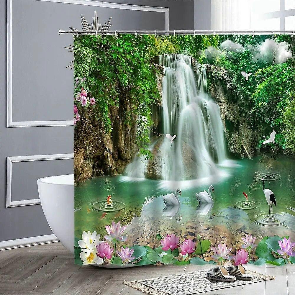 Bathroom Curtain  type-1563 Home Decor