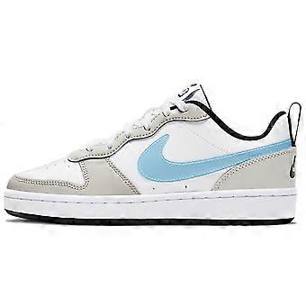 Nike Court Borough Low 2 'Blue Brown White' GS CW1624-100