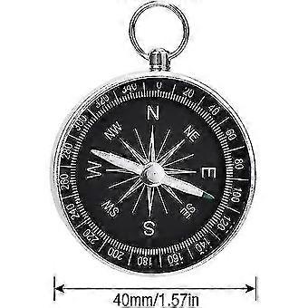 Pocket Compass 10 Pack, Portable Clear Dial with 360 Degree Rotating Bezel for Camping Hiking