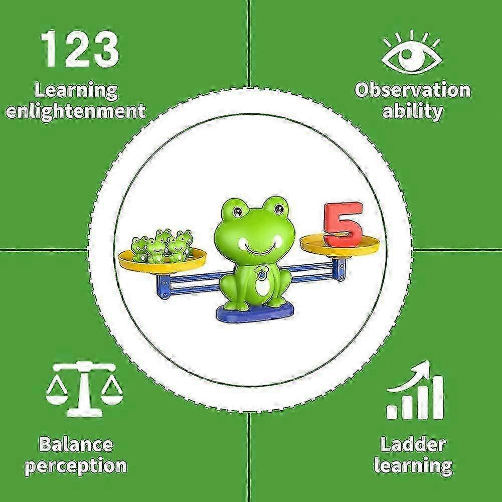 Early Maths Balance Scale With Frogs