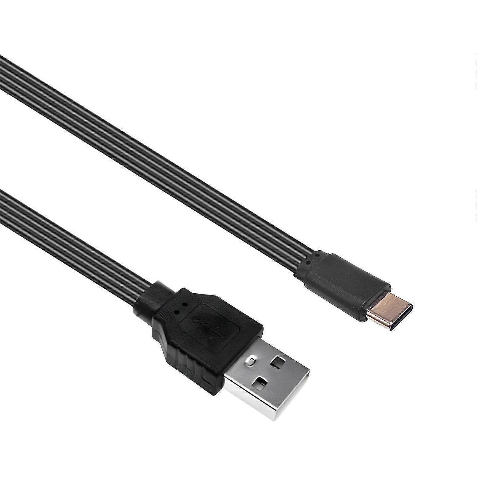 Flat Silicone USB C Cable