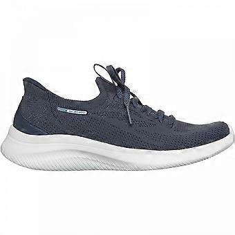 Women's Skechers Ultra Flex 4.0 | Navy | Womens Slip Ins Trainers