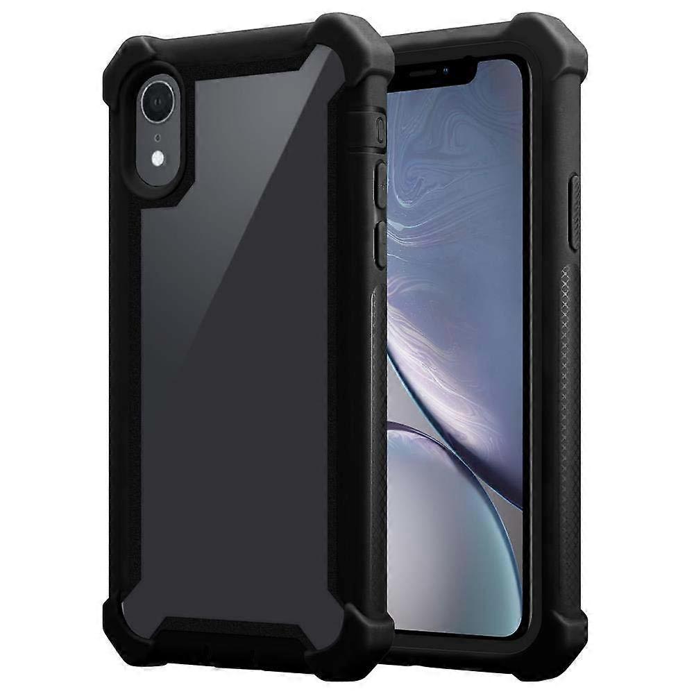 Case compatible with iPhone XR protective case - 2-in-1 Acrylic