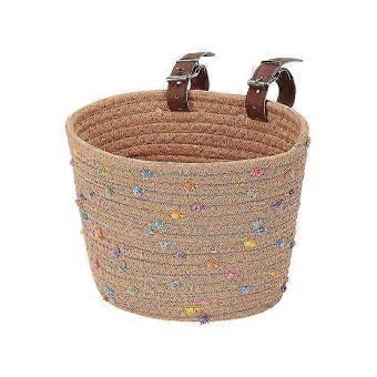 Sturdy Cotton Kids Cycling Basket