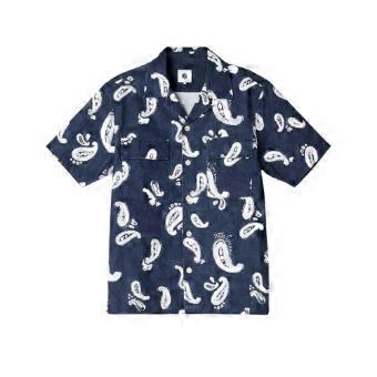 Camisa de manga larga para hombre de la marca Pretty Green, modelo Widnes, con estampado paisley y corte regular.