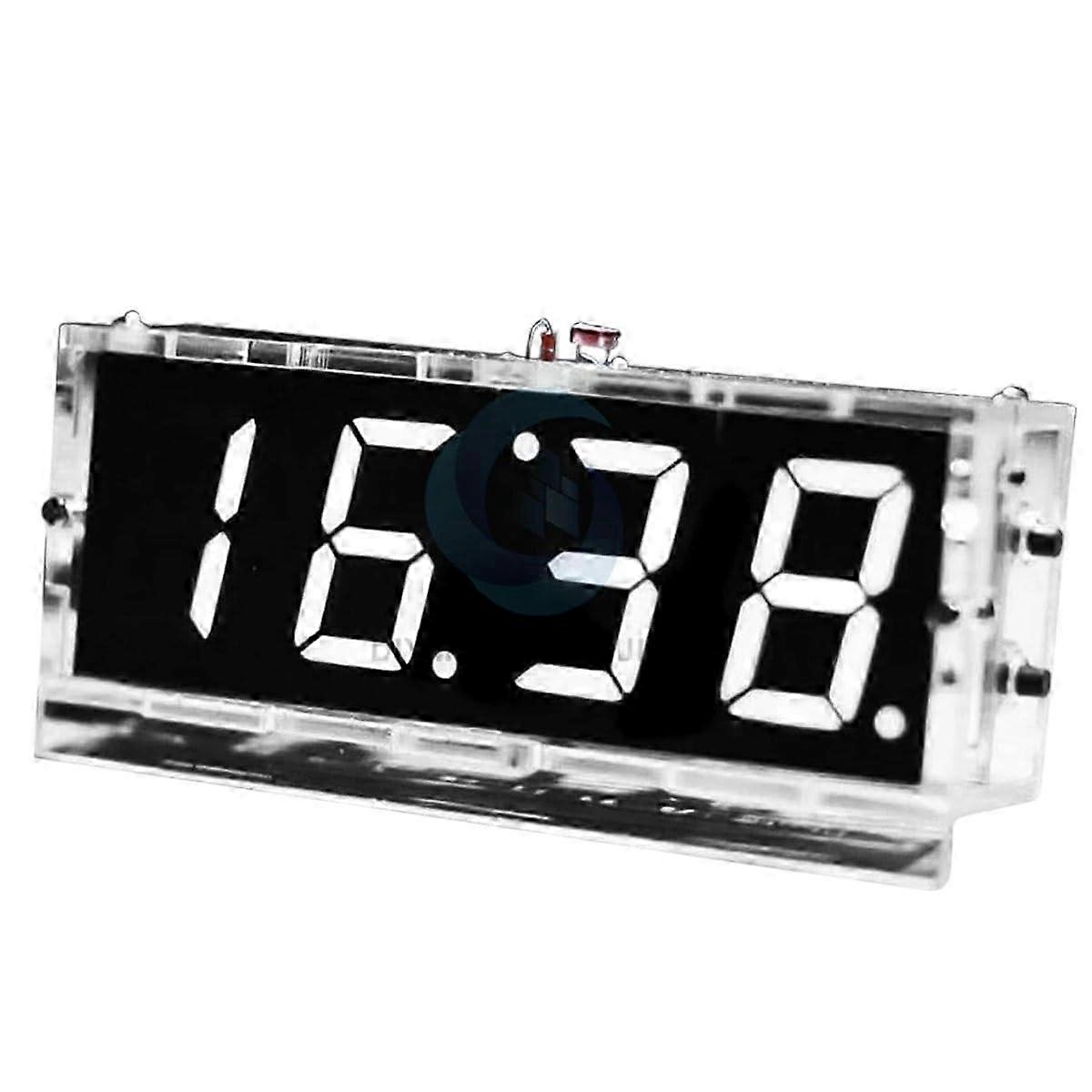 DIY LED Clock Kit With Voice & Temp