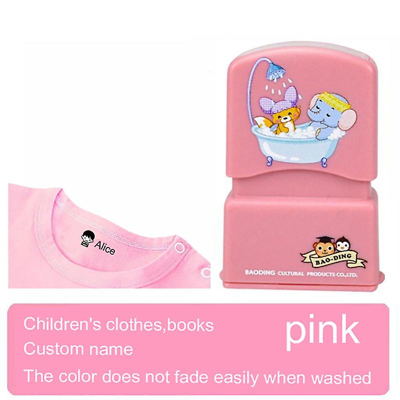 Baby Name Stamp  Children Name Seal Student Clothes Chapter Not Easy To Fade