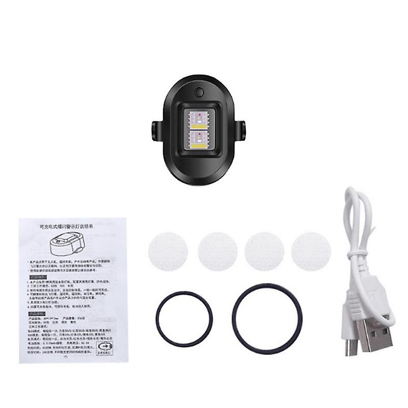 Universal Strobe Warning Light 7 Color Led Emergency Lights Bike Accessories