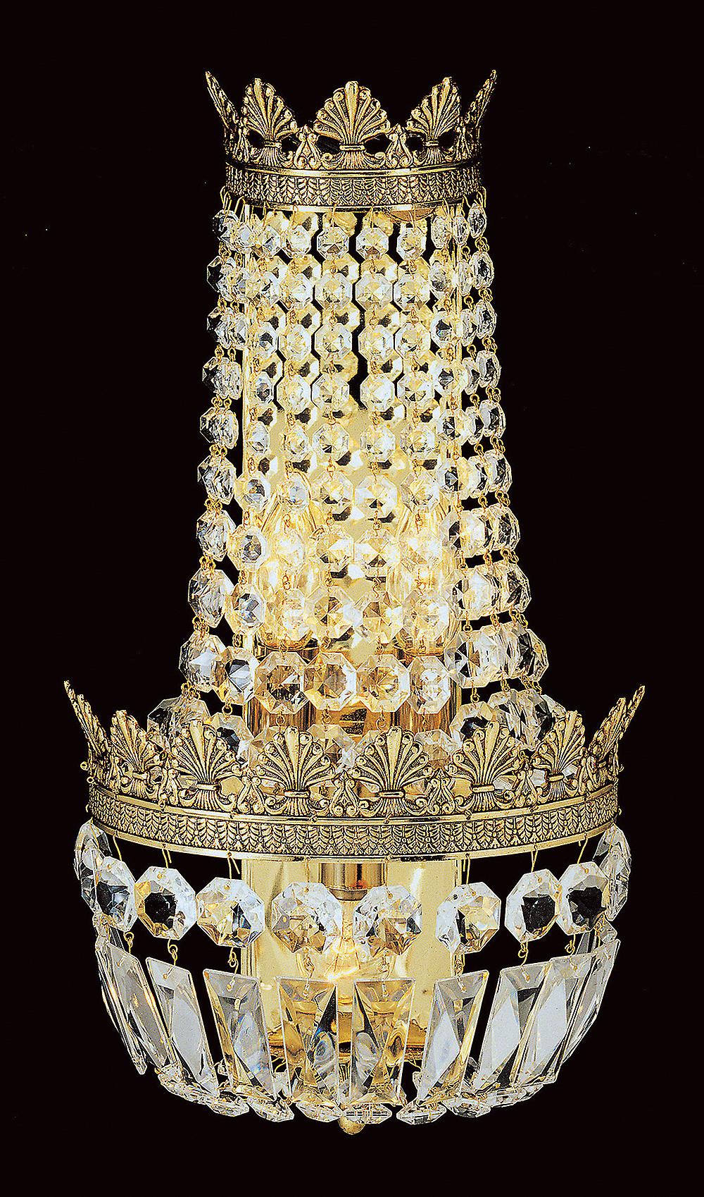Hamburg Crystal Empire Wall Light