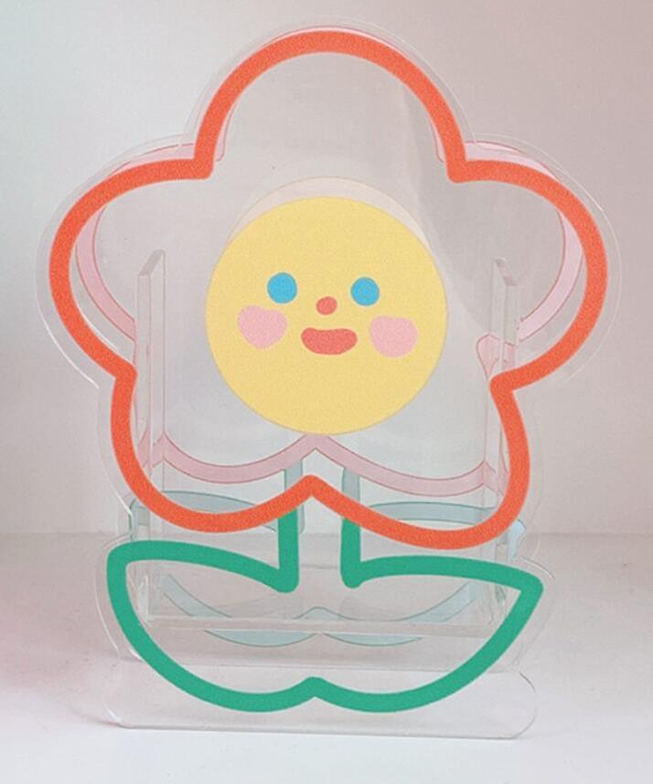 (smiley Flower)multifunctional Stationery Pen Holder
