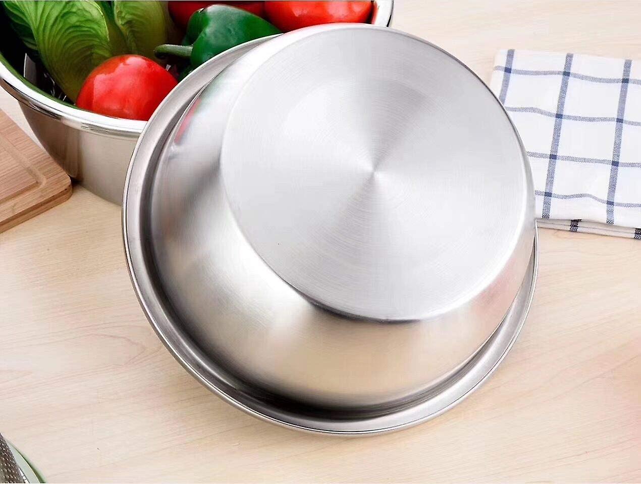 Colander Stainless Steel Colander And Mixing Bowl Set Salad Colander