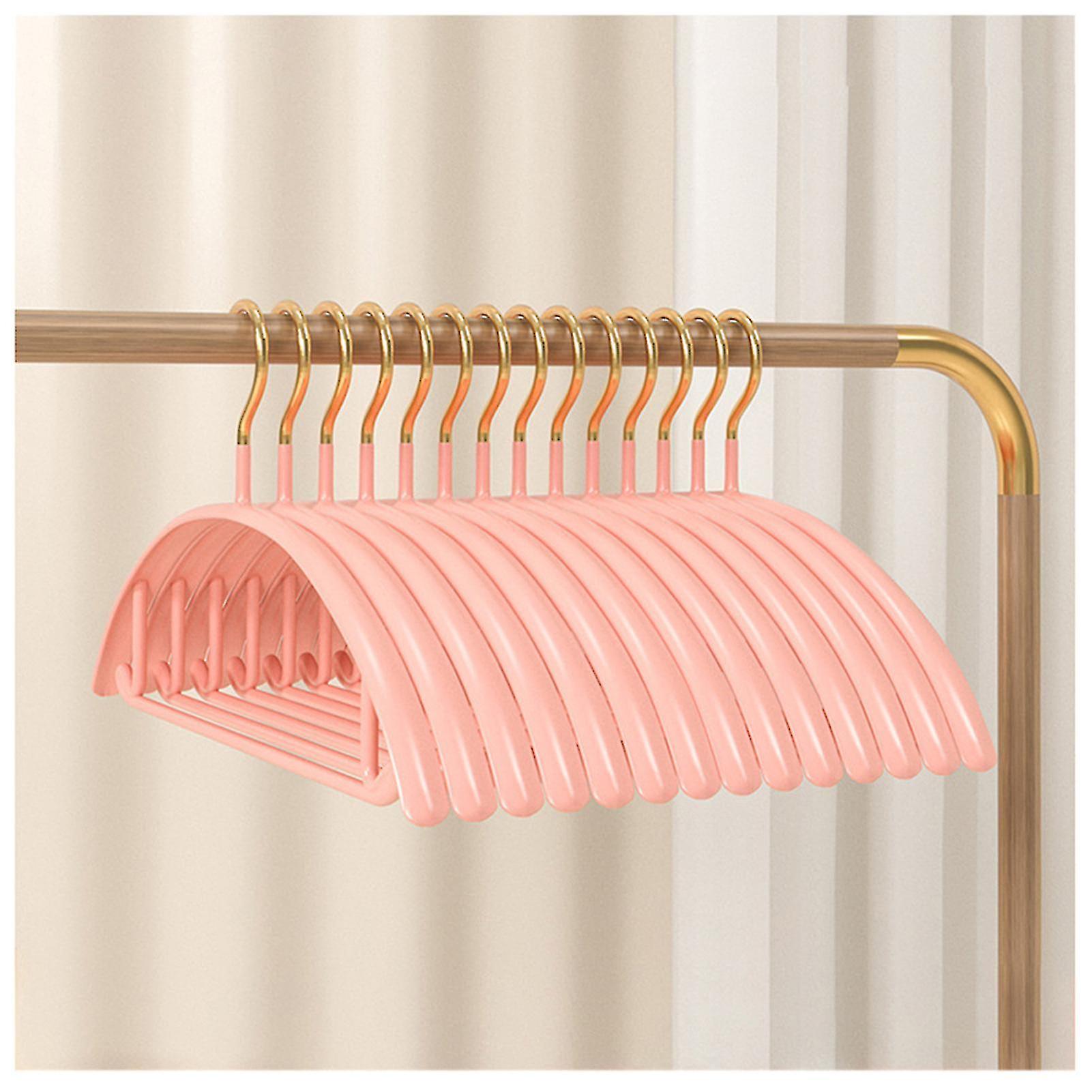 No Shoulder Bump Suit Hanger Non-slip Wet & Dry Dual Use Clothes Hanger A