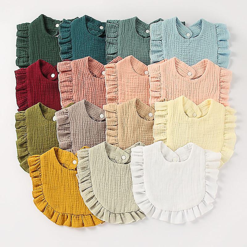 Newborn Bibs Infant Burp Cloths Baby Stuff Feeding Drool Bandana Saliva Towel