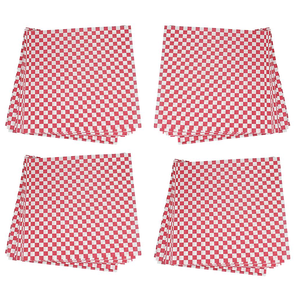 200db 12'' Hamburger papír élelmiszer eldobható szendvics csomagolás