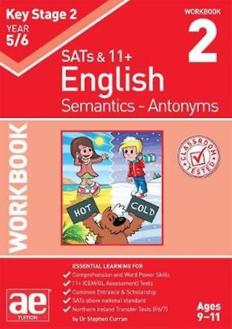 Ks2 Semantics Year 56 Workbook 2 Antonyms by Warren Vokes Paperback Book