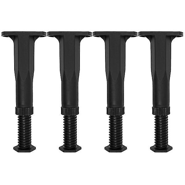 4 Pcs Bed Frame Support Leg Bed Frame Center Support Réglable Bed Frame Pieds