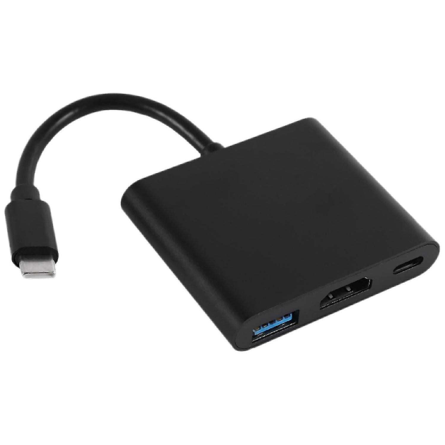 Hdmi Usb C Hub Adapter Compatible with Nintendo Switch, 1080p Type C to Hdmi Converter Dock Cable Co