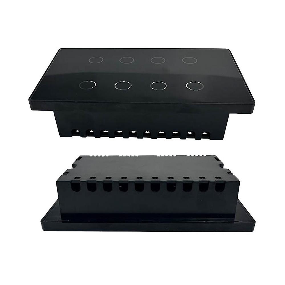 86 Touch Switch Enclosure Home Light Control Switch Enclosure Home Light Control Switch Enclosure Black