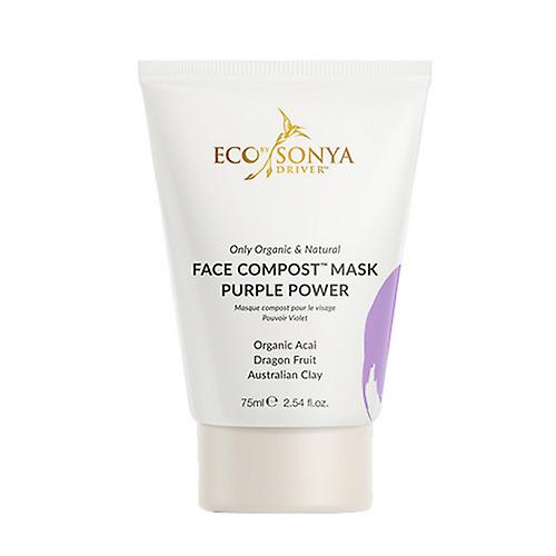 Eco Tan 面部堆肥面膜 Purple Power, 75 ml