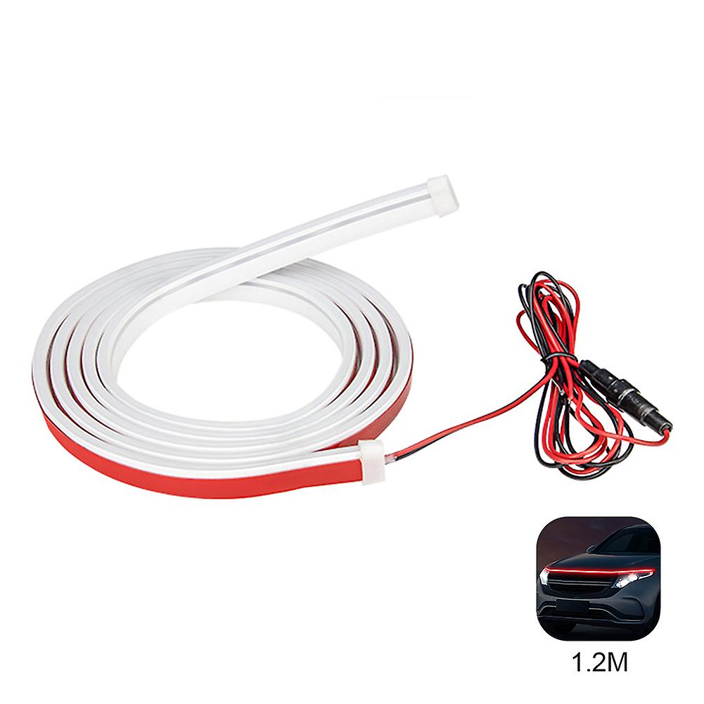 Car Daytime Running Lights for Hood Decor Waterproof Modified Ambient Light for SUV Automotive
