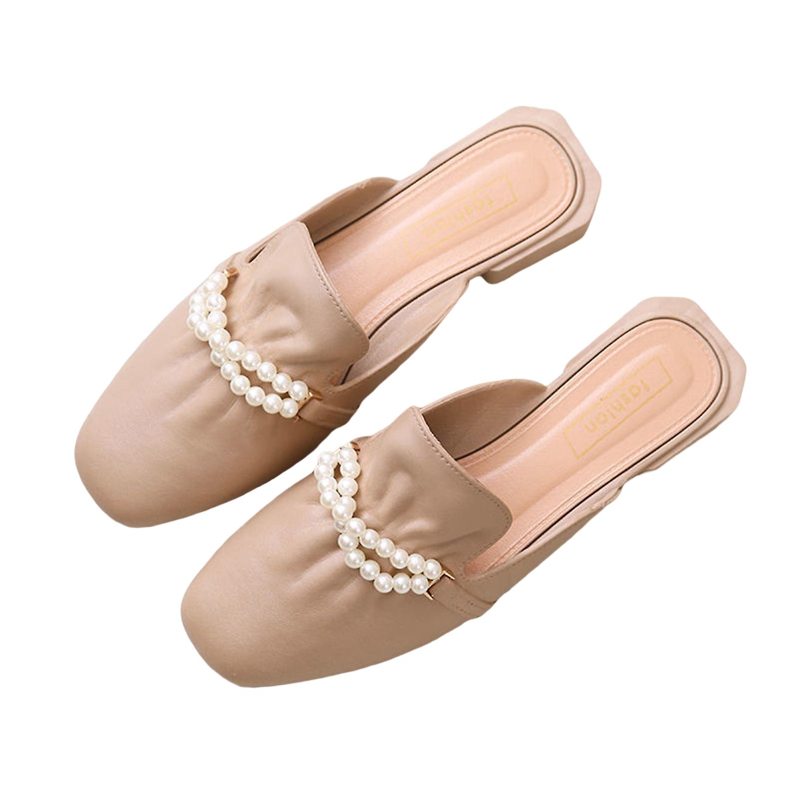 Women's Slip-on Loafer Slip-on Casual Plus Size Solid Color Sandals For Party Dress Pumps Shoes