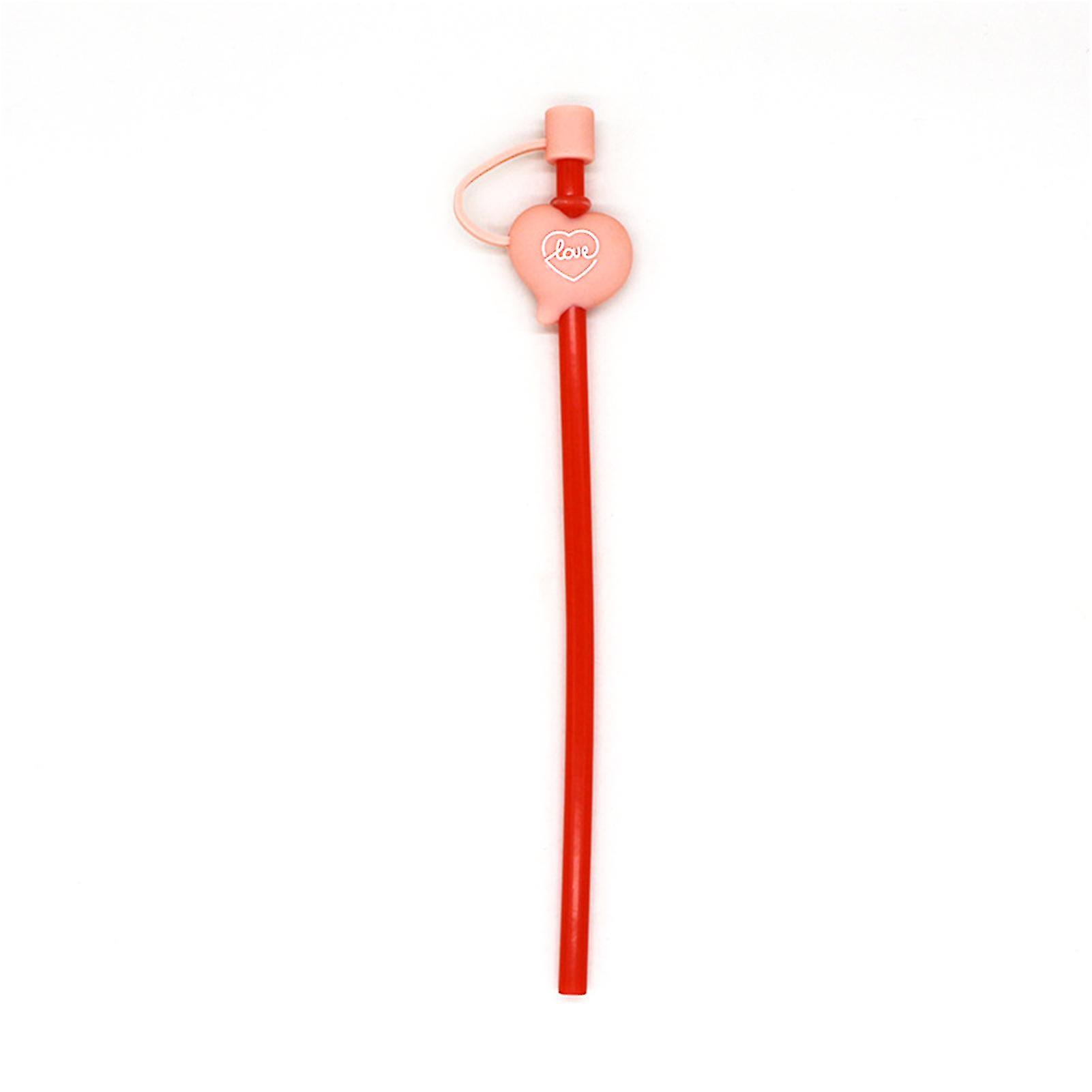 Straw Tips Cover Silicone PVC PP Dustproof Reusable Straw Plugs for Families, Durable, Flexible, Multi-Color Options