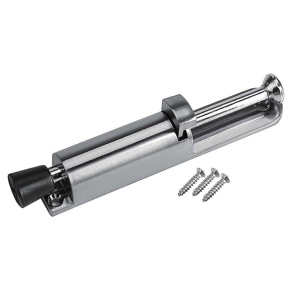Zinc Alloy Soft Rubber Foot Spring Loaded Door Stopper Holder for Home and Office Use, Durable and Easy to Step-On