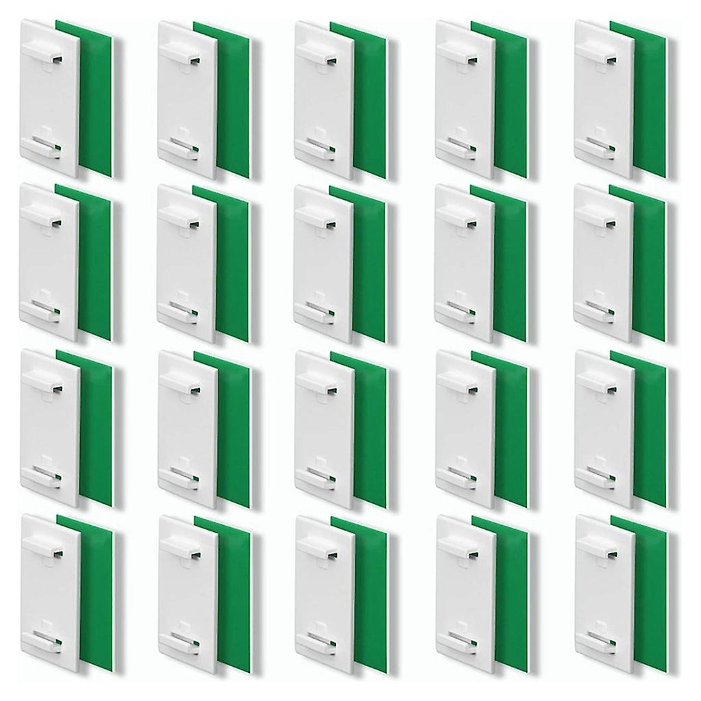 20 Pack Vertical Blind Repair Tabs Fixers Verticle Blinds Snapsin Replacement Slats Parts Panel Simple Installations