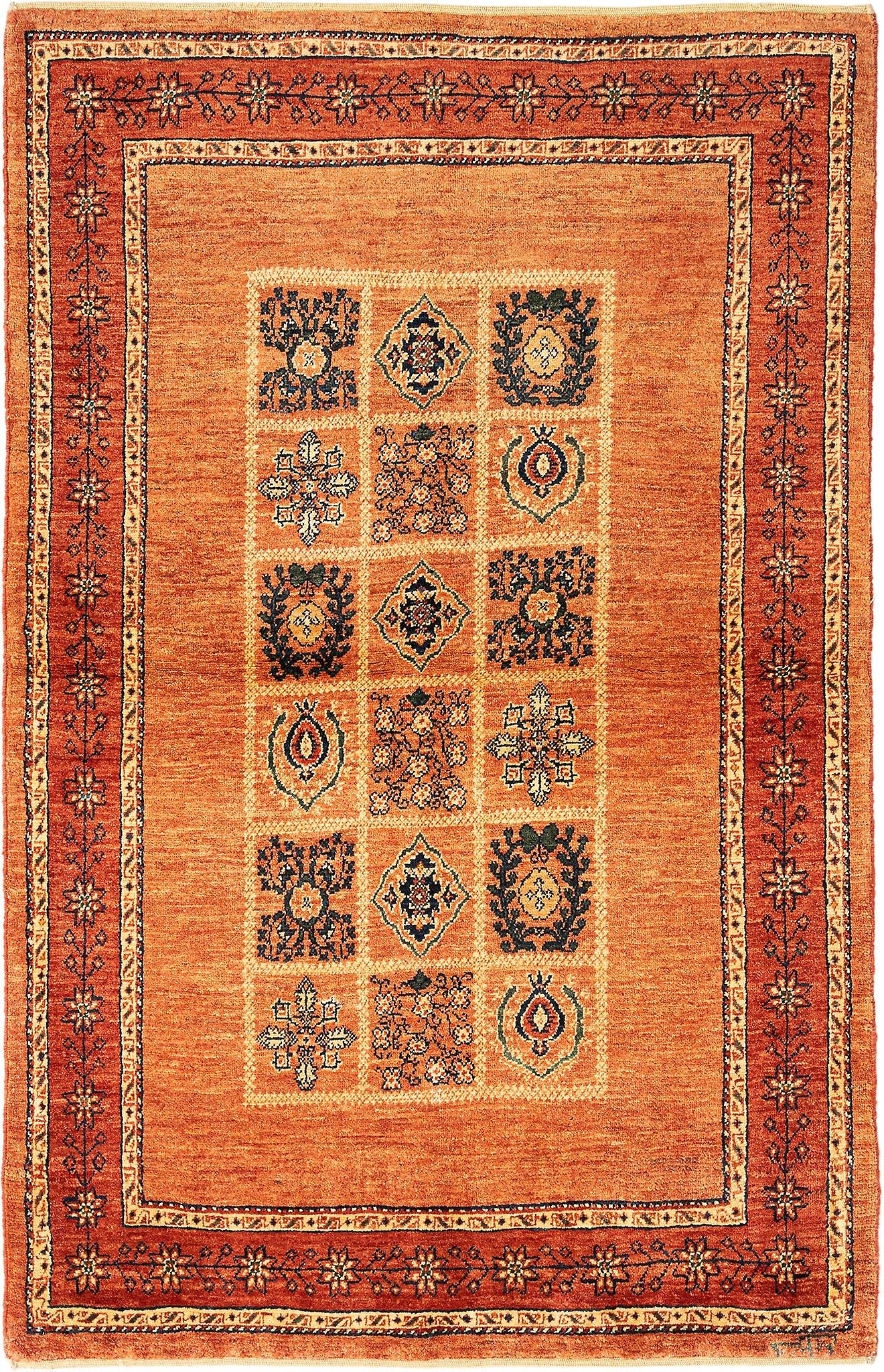 Hadorn Kashkuli 111x169 with Red Hand Made Central Asia Rug