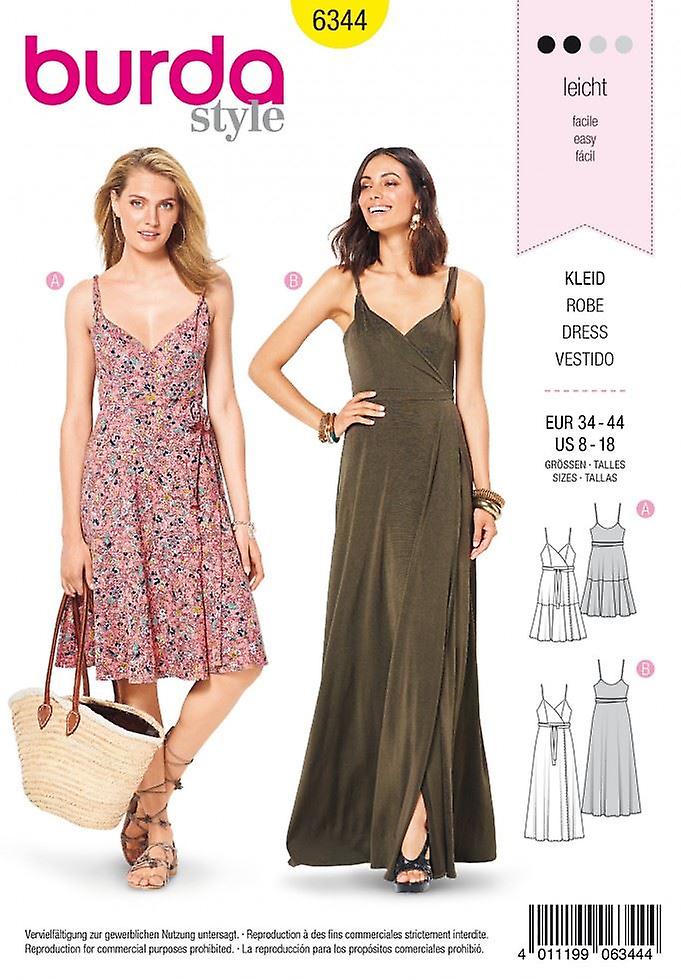 Burda Paper Sewing Pattern 6344