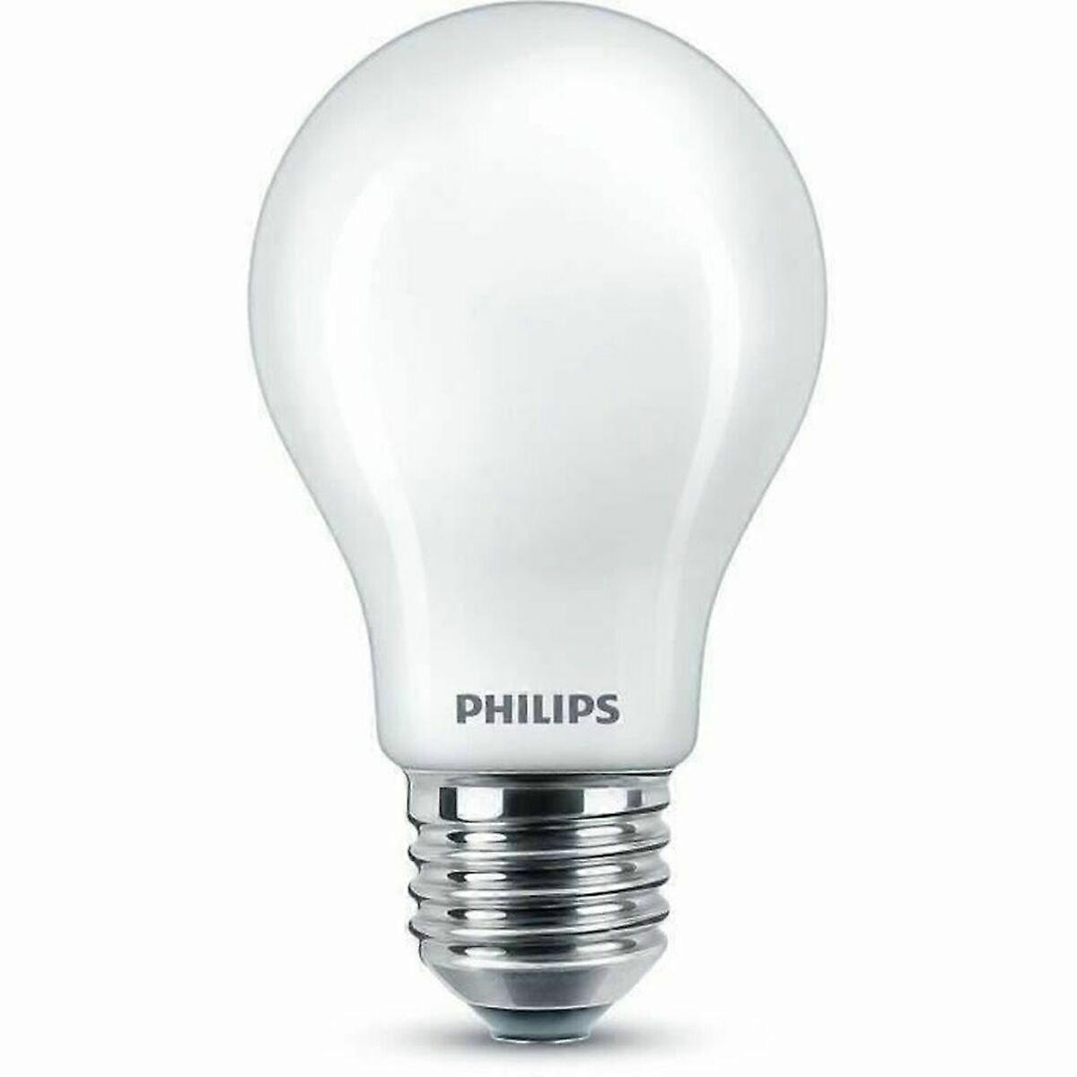 Spherical LED Light Bulb Philips Equivalent E27 60 W E (4000 K)
