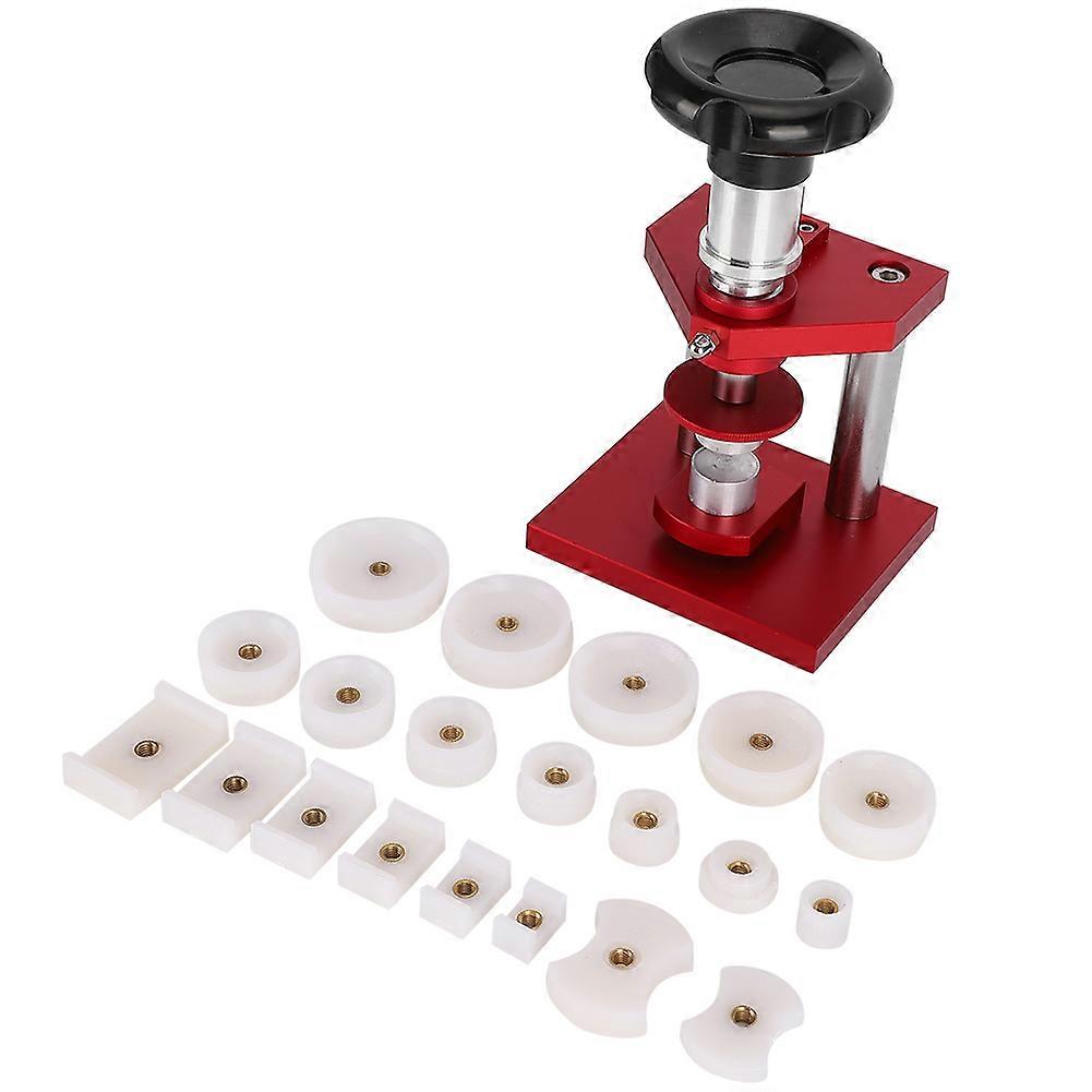 Metal Watch Back Case Closer - Pressing Tool with 20pcs Dies for Watch Repair