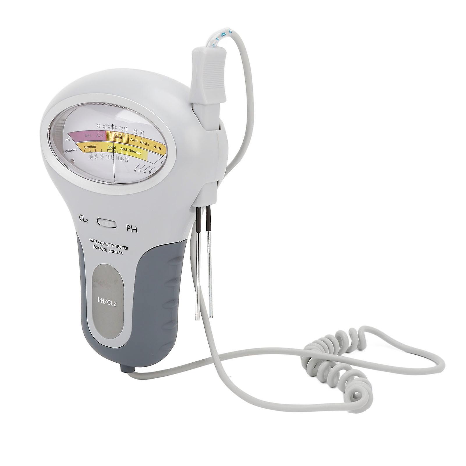 PH CL2 Level Water Quality Tester Portable Chlorine & PH Meter