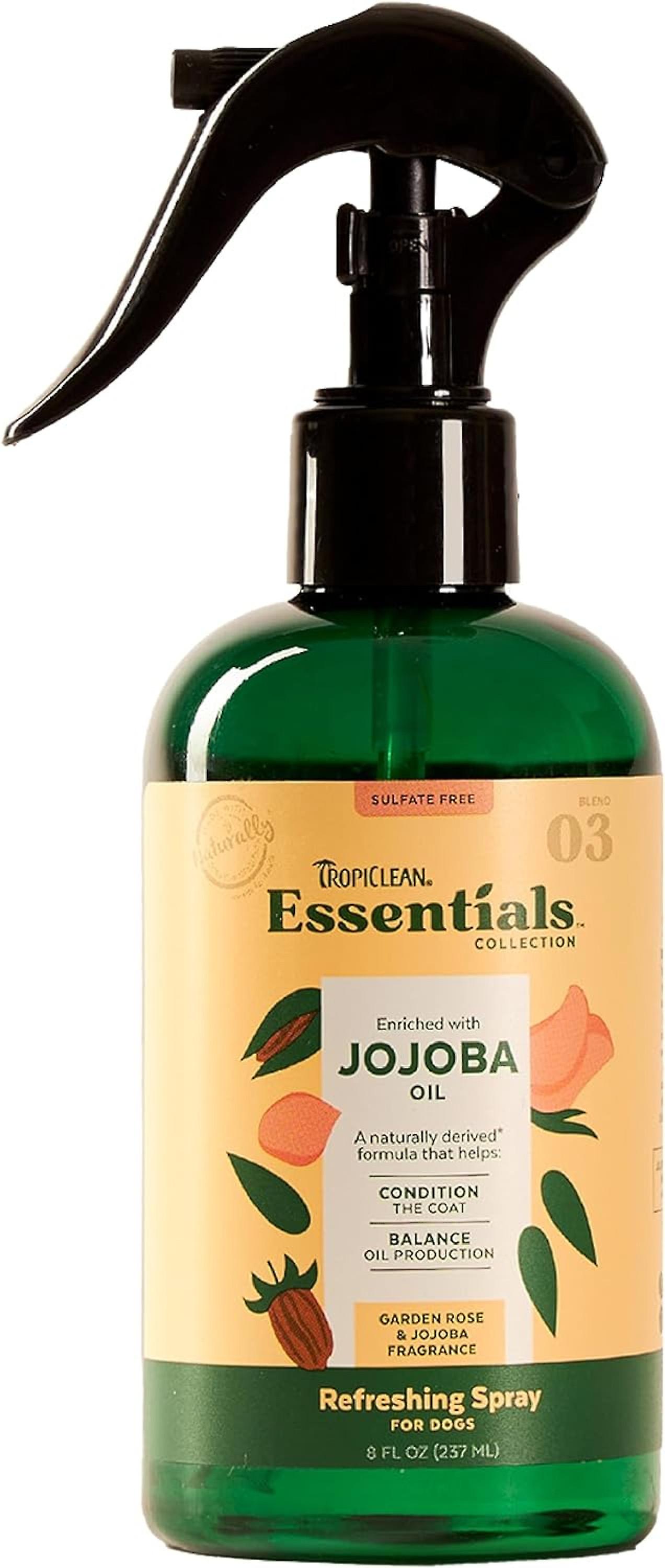TropiClean Essentials Jojoba Yağı Koku Giderici Sprey Köpek Şampuanı 273ml