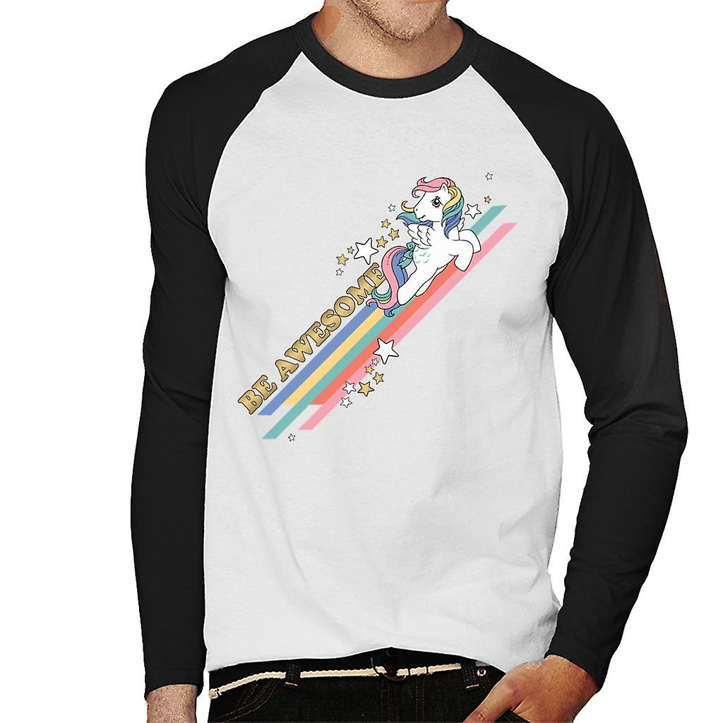 My Little Pony Be Awesome Men's Baseball Long Sleeved T-Shirt