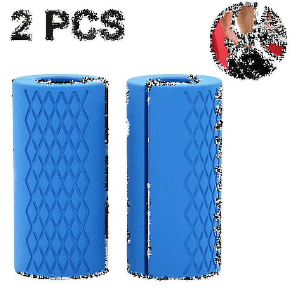 Barbell Grips Thick Bar Grips For Weightlifting Dumbbell Handles Stress